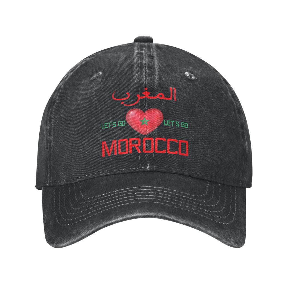 morocco Baseball Caps Merch for Men Women Adjustable Trucker Hat