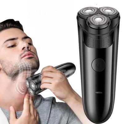 1PC Rasoio elettrico ricaricabile per uomo - Rasoio impermeabile Wet/Dry con design senza fili per una rasatura liscia e confortevole