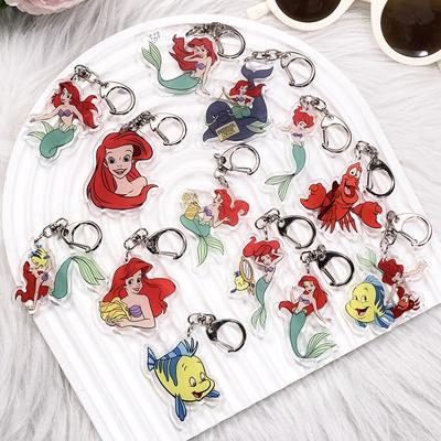 De Kleine Zeemeermin Ariel Ursula Acryl Sleutelhanger Tas Bedeltjes Accessoires Rugzak Sleutelhouder Sleutelhanger Fans Vrienden