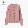 Women's Solid Wool Blend Knitted Cardigan
