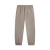Li Ning Sports Lifestyle Series Comfortable Loose Solid Color Casual Pants Men Bottoms Brown AYKU607-3