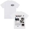 Morat Band Graphic T-shirts Unisex Women Clothing Fashion Hip Hop T-shirt Casual Cotton Oversized Short Sleeve T Shirts Streetwear