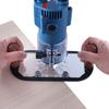 Base Milling Groove Wood Router Base Flip Engraving Opening Milling Edge Guide Protective Base Adjustable Router Base Trimming