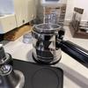 High-End 58mm Stainless Steel Tamper Base for Italian Coffee Machine, Hands-Free Holder