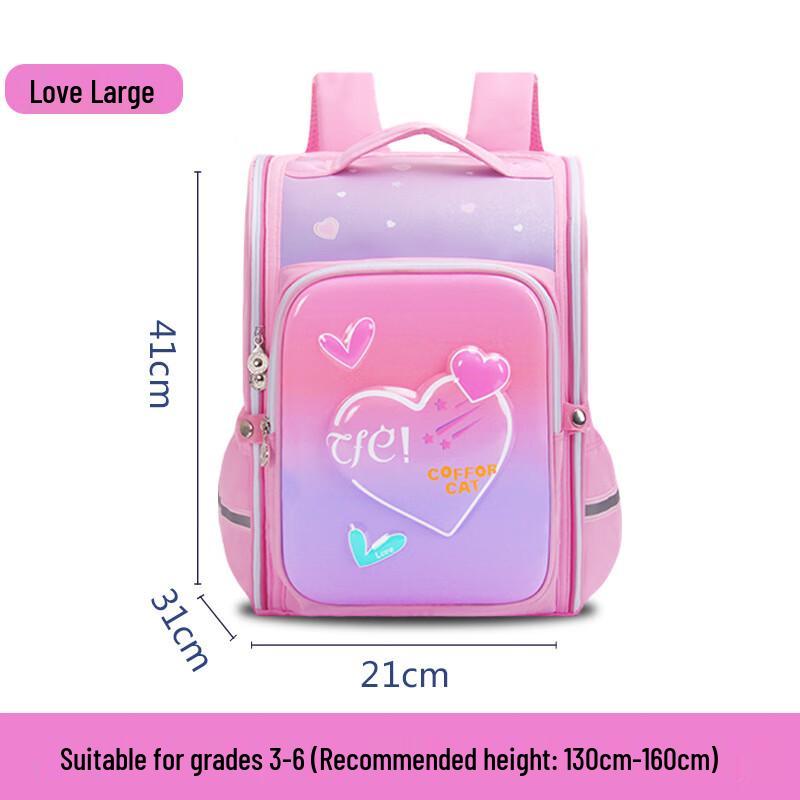 SAIERNA Kids 3D Hard Shell Unicorn Backpack Large