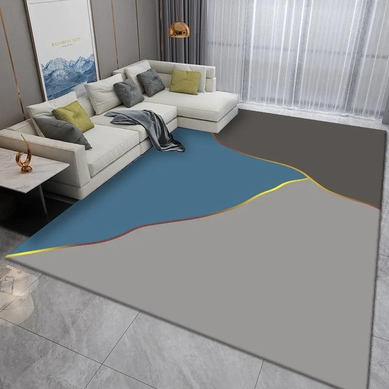 Geometric Simple Abstract Pattern Floor Mats Door Front Decoration Home Living Room Floor Mats