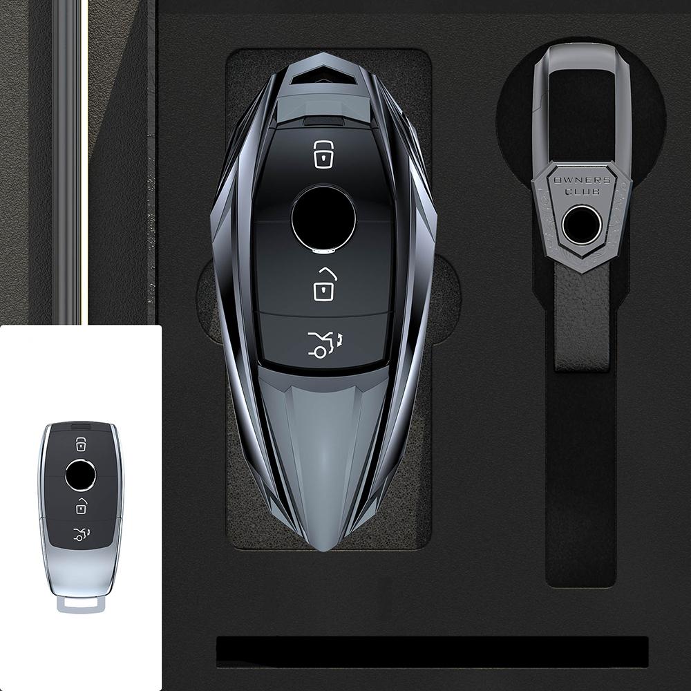 Zinc Alloy Car Key Case For Mercedes Benz E Class W213 W205 E200 E260 E300 E320 Amg Cla Remote Fob Shell Case