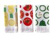 Contex Hand Towels Set of 3 Face Towels Tonton Crisp Bitter (59104-90) - (Corn, Tomato, Melon)