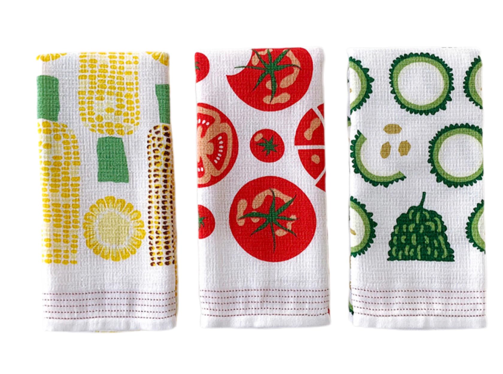 

Contex Hand Towels Set of 3 Face Towels Tonton Crisp Bitter (59104-90) - (Corn, Tomato, Melon)