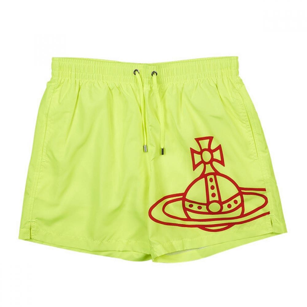 

Vivienne Westwood Orb Logo Swim Pants 81010003 W00kd E401 S