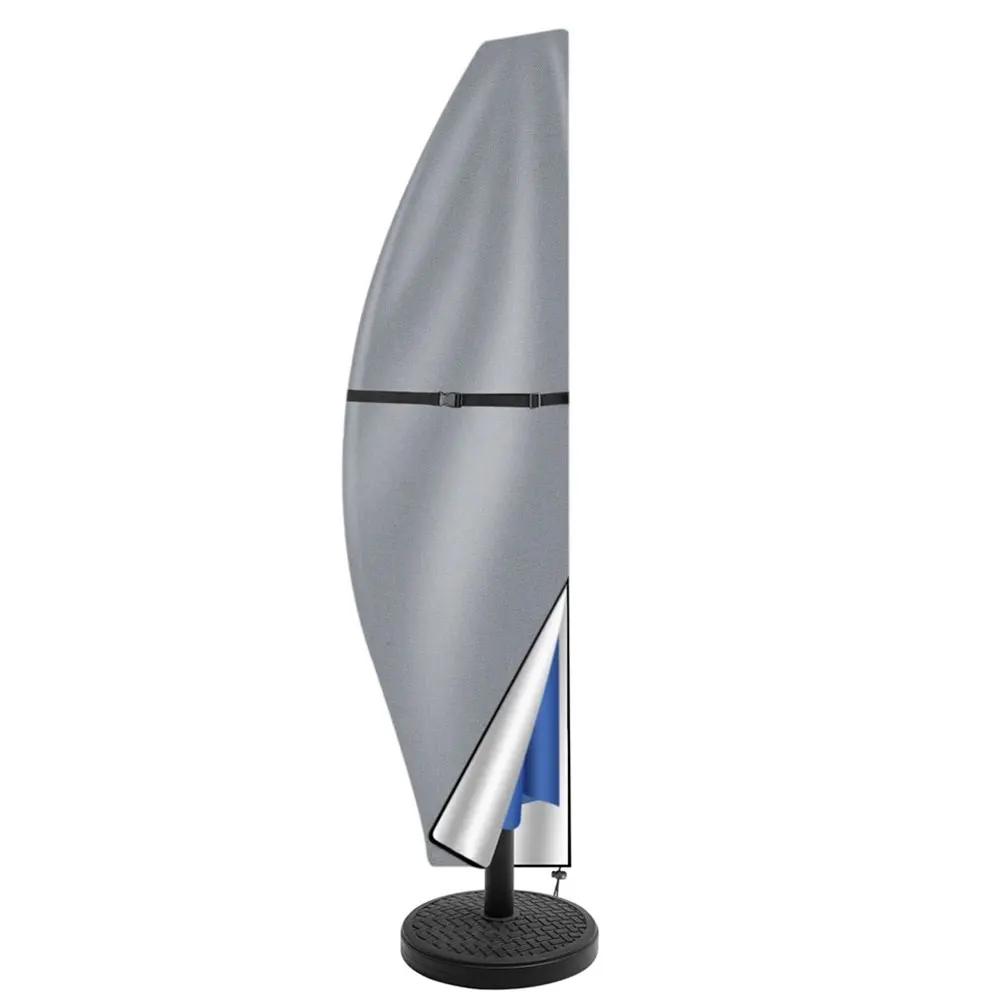 Outdoor Anti-UV Protective Cover Waterproof Patio Umbrella Cover Cantilever Parasol Rain Cover Sunshade Umbrella Cover