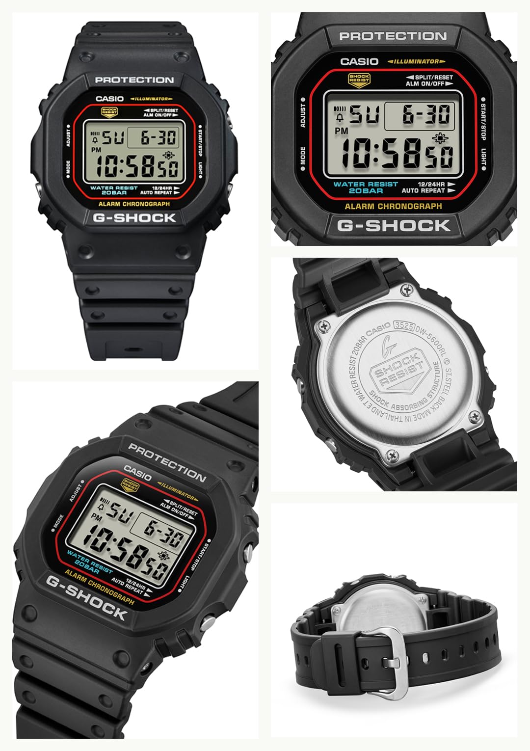 時計 CASIO G-SHOCK DW-5600RL-1JF DW-5600RL-1JF | CASIO