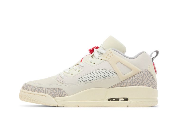 Men's Sneakers Jordan Spizike Low Coconut Milk Sail/University Red/Coconut Milk/Sandstone/Smoke Grey