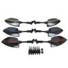 For YAMAHA MT01 MT03 MT-07 MT-09/Tracer 900 700 Tenere FJ09 MT10 Carbon Black Motorcycle Accessories Side Rearview Mirrors