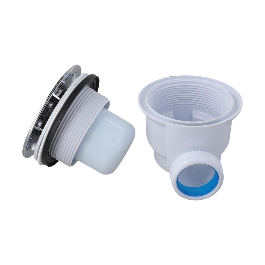 Easy Clean Shower Tray Waste Trap with Sleek Design and High Flow Efficiency