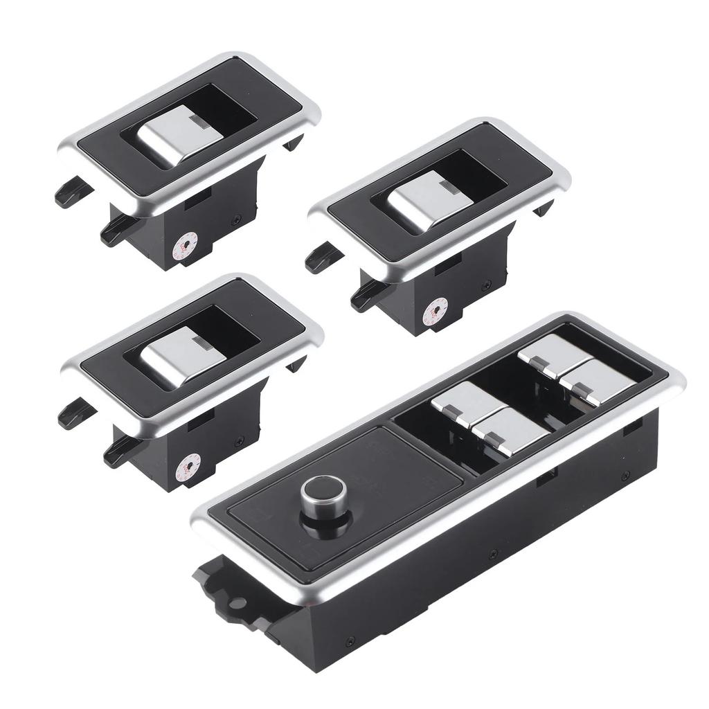 LCD Power Door Window Lift Control Buttons Smooth Window Control Kit Exquisite Workmanship Perfect Fit for Car Range Rover