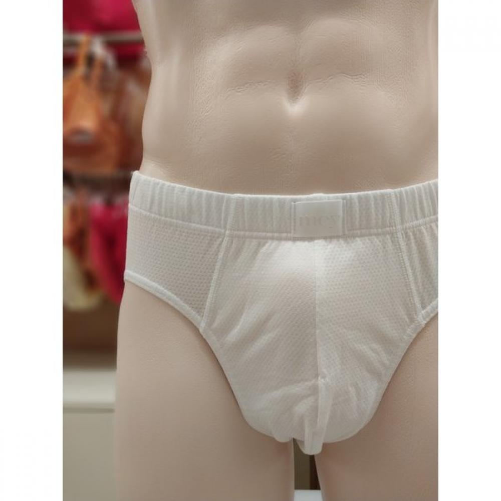 BARBARA Men S White Cotton briefS Gmt4904b