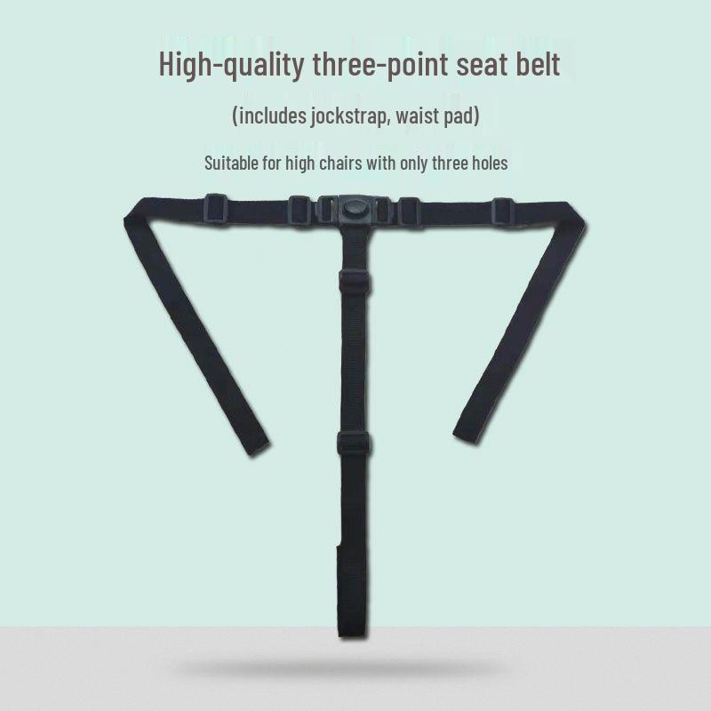 Uniwersalne pięciopunktowe pasy bezpieczeństwa do krzesełek dziecięcych i wózków spacerowych