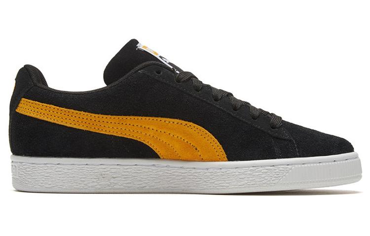 Men's Sneakers Puma Suede Black Golden Rod