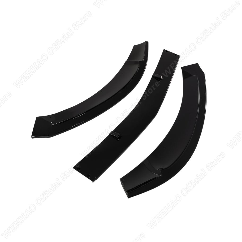 Front Bumper Splitter Lip Spoiler Diffuser Guard Body Kit Cover For Mercedes Benz CLA Class C117 CLA200 260 CLA45 AMG 2013-2015