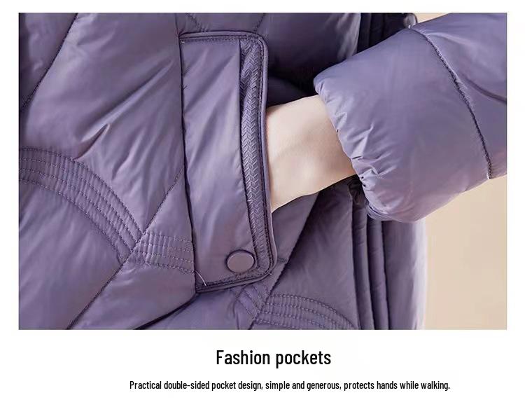 Women's Petite Loose-Fit Short Down Cotton Jacket - Autumn/Winter 2026