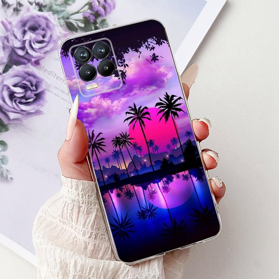 Cute Cat Fashion Painted Cover For Realme 8 Case Cover For Realme 8 Pro Soft Silicone Phone Case For Realme8 5G Realme 8i Bumper