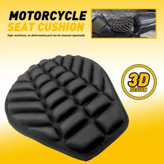Motorcycle Seat Comfort Cover Sponge Seat Cushion Universal Pressure Relief Air