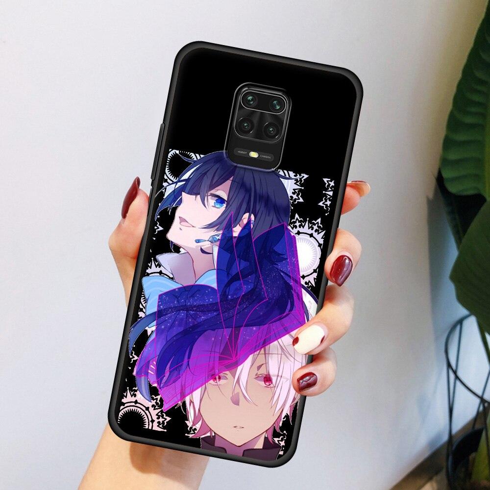 Anime Die Fallstudie von Vanitas Telefon Fall Für Xiaomi Redmi Hinweis 9S 9 8 7 10 Pro 8T 9C 9A 8A K40 Weiche Schwarze Abdeckung Coque Funda
