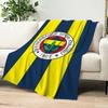 F-FenerbahceS Skicomfort teplá měkká domácí dětská pikniková deka vhodná do obývacího pokoje, kanceláře, na každodenní cestování, dárky