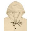 T-shirt con cappuccio estiva da uomo, nuova, tinta unita, cotone e lino, camicia casual a maniche lunghe da uomo, top da spiaggia