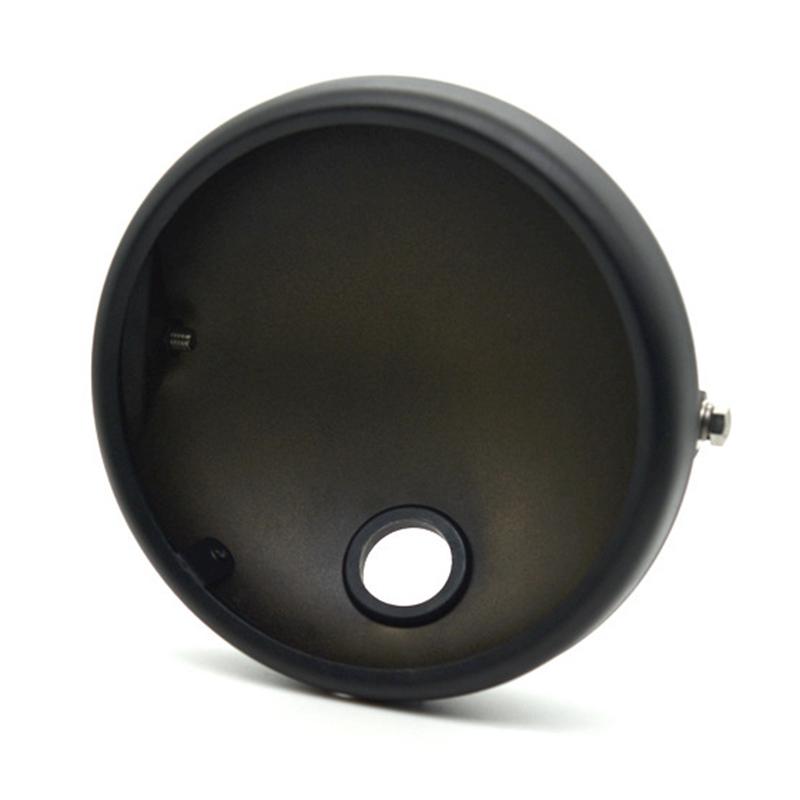 Motorcycle 7 Inch LED Headlight Mounting Housing Bracket for Headlight Head Light Lamp Housing Cover Bucket Lighthouse