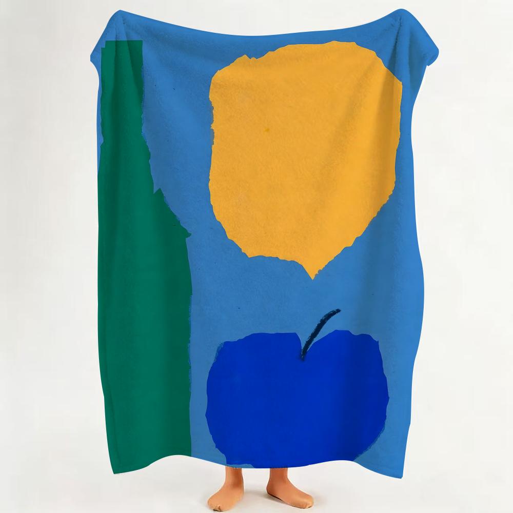 Illustrator M Matias Larrain Throw Flannel Throw Blanket Suitable for Sofa Living Room Bedroom