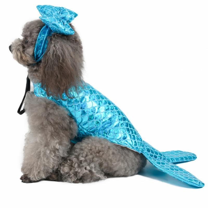 Mermaid Accessories, Small Dogs, Cat and Dog Clothes, Cute Little Dog Clothing, Autumn and Winter Clothing, Pet Clothes