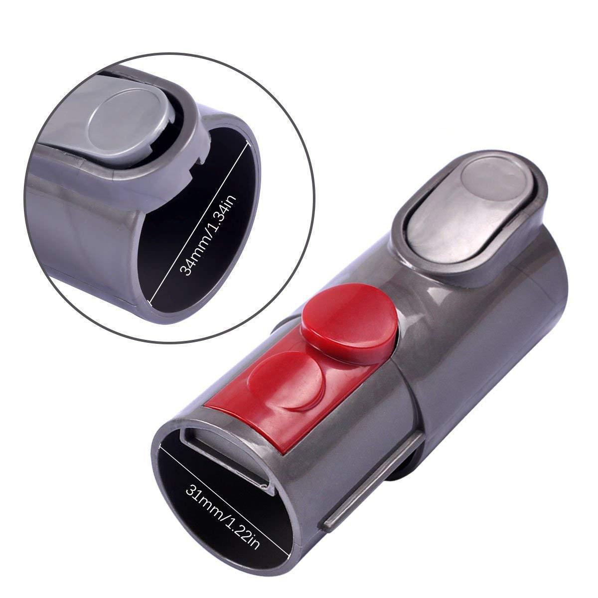 

Адаптер для пылесоса Dyson для V7/V8/V10/V11 — V6 Аксессуары snap button серебряный