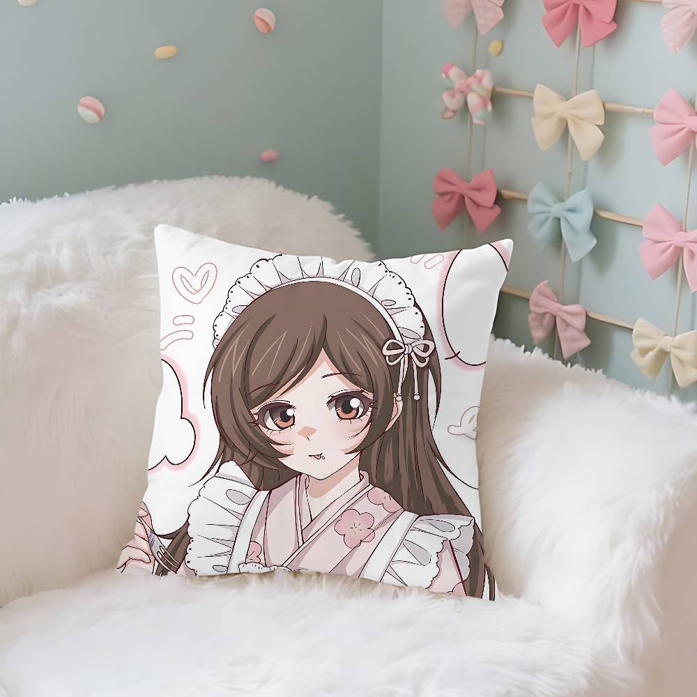 Anime KKamisama KissS Case Plush Fabric Soft Pillowcase Double Sided Print Cushion Cover Household Gifts