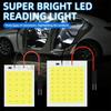 4PCS Car Interior Accessories 18/24/48 SMD T10 4W 12V COB Car Interior Panel LED Lights Lamp Bulb Car Dome Light Car Panel