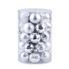 34PCS Christmas Ball Ornament Shatterproof Christmas Ornament Tree Ball 40mm Red