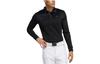 Men's Polo Shirts Men's Black Polo Collar Moderate Straight Fit