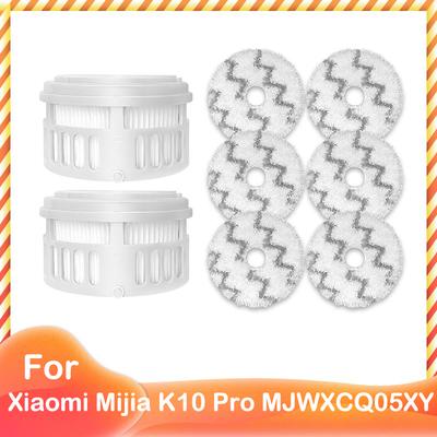 Omyvatelný náhradní mop Hepa filtr Pro vysavač Xiaomi Mijia K10 Pro MJWXCQ05XY Náhradní díly Sady