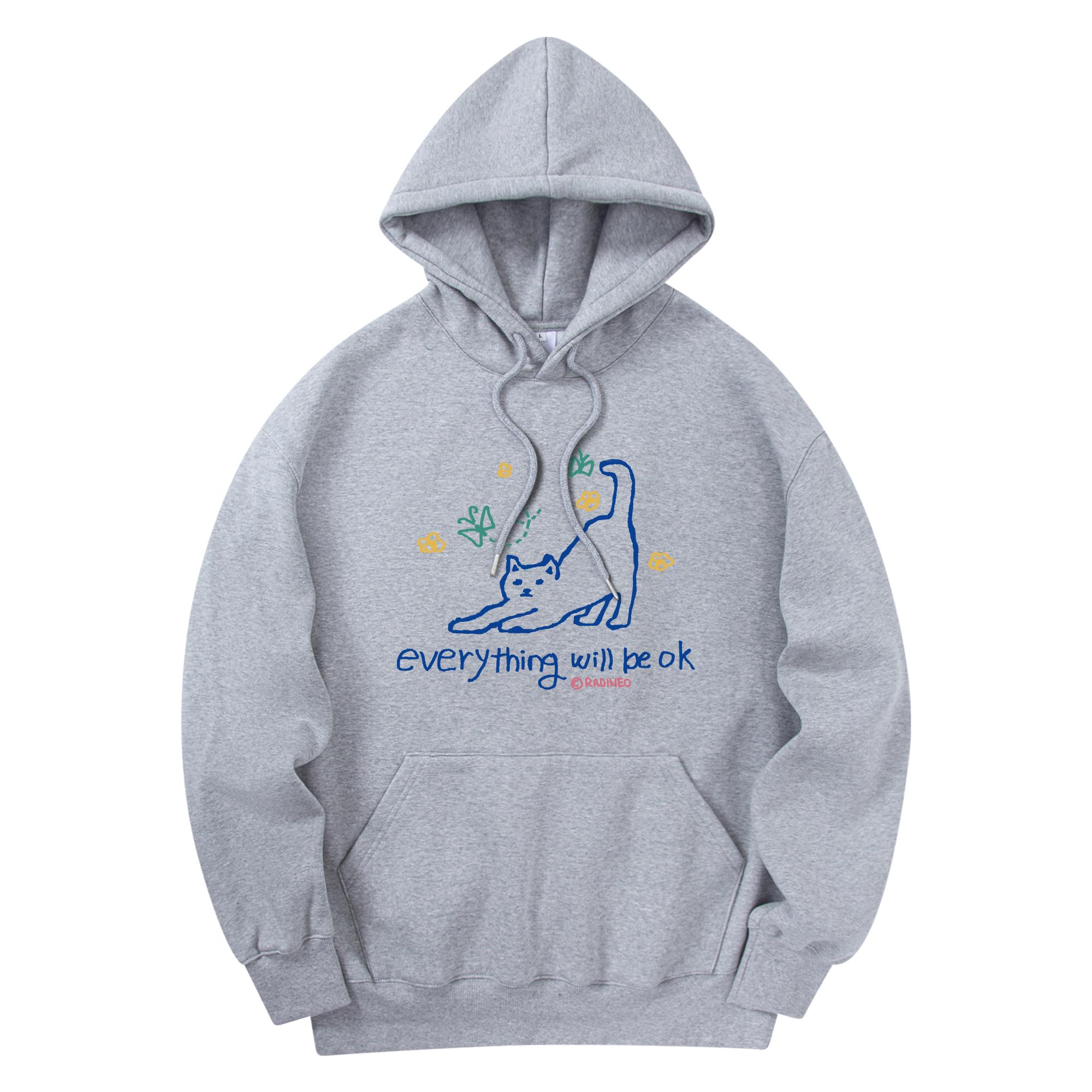 Radineo Ok Hoodie Gray Gray (Gray)/M