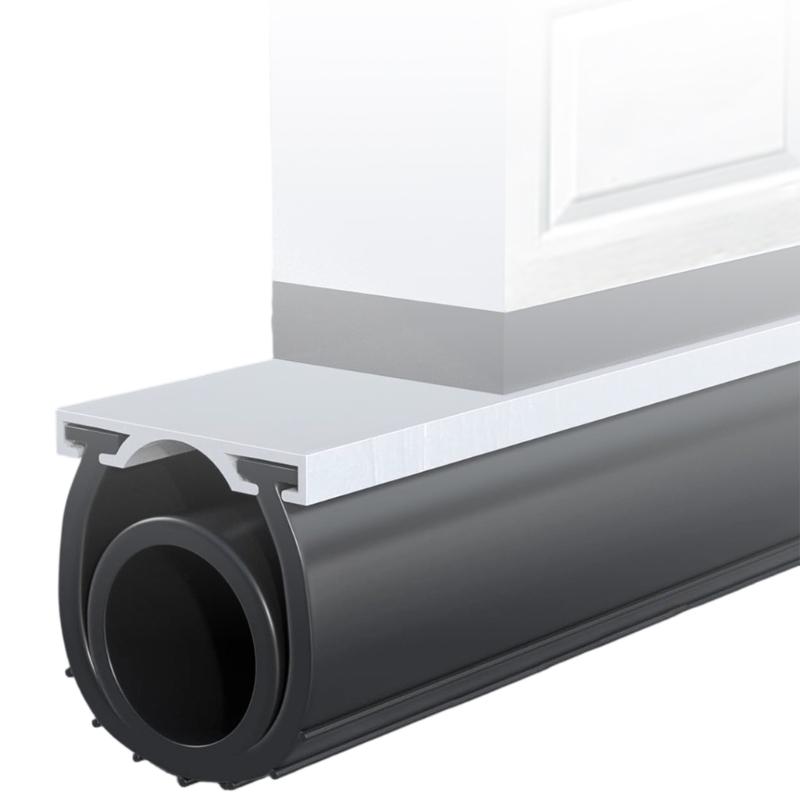 

Garage Door Sealing Strips Door Frame Rubber Strips Weatherproof Blocker Sealer Home Window Protectors Doorstop 1