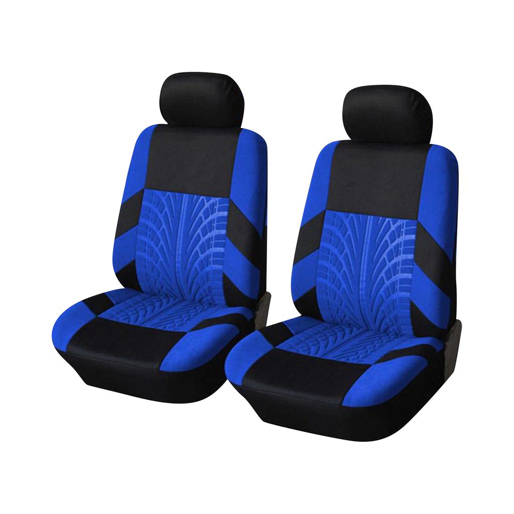 Car Seat Covers Full Set Front Split Rear Bench For Car Universal Cloth SUV Sedan Van Automotive Interior Covers