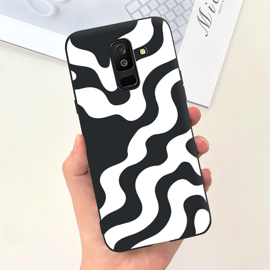 For Samsung Galaxy A6 Plus 2018 Case A605 SM-A605F Phone Cover Cute Astronaut Soft Silicone Funda For Samsung A6 2018 A600F Capa