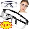 3Pcs Cycling Goggles Splash Proof Work Safety Glasses Eye Protection Laboratory Windproof and Dustproof Bicycle Glasses
