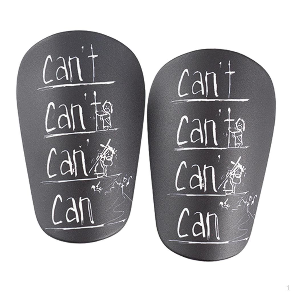 2 Pieces Mini Soccer Shin Guards Football Training Compact Leg Protection for