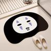 Dirt-Resistant Quick-Dry Non-Slip Cartoon Bathroom Mat with Diatomaceous Earth Water Absorption