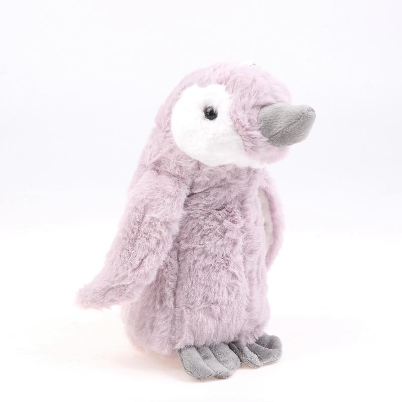 Cute Cartoon Plush Penguin Pencil Case Creative Stuffed Animal Pen Pouch Student Stationery Storage Bag School Supplies