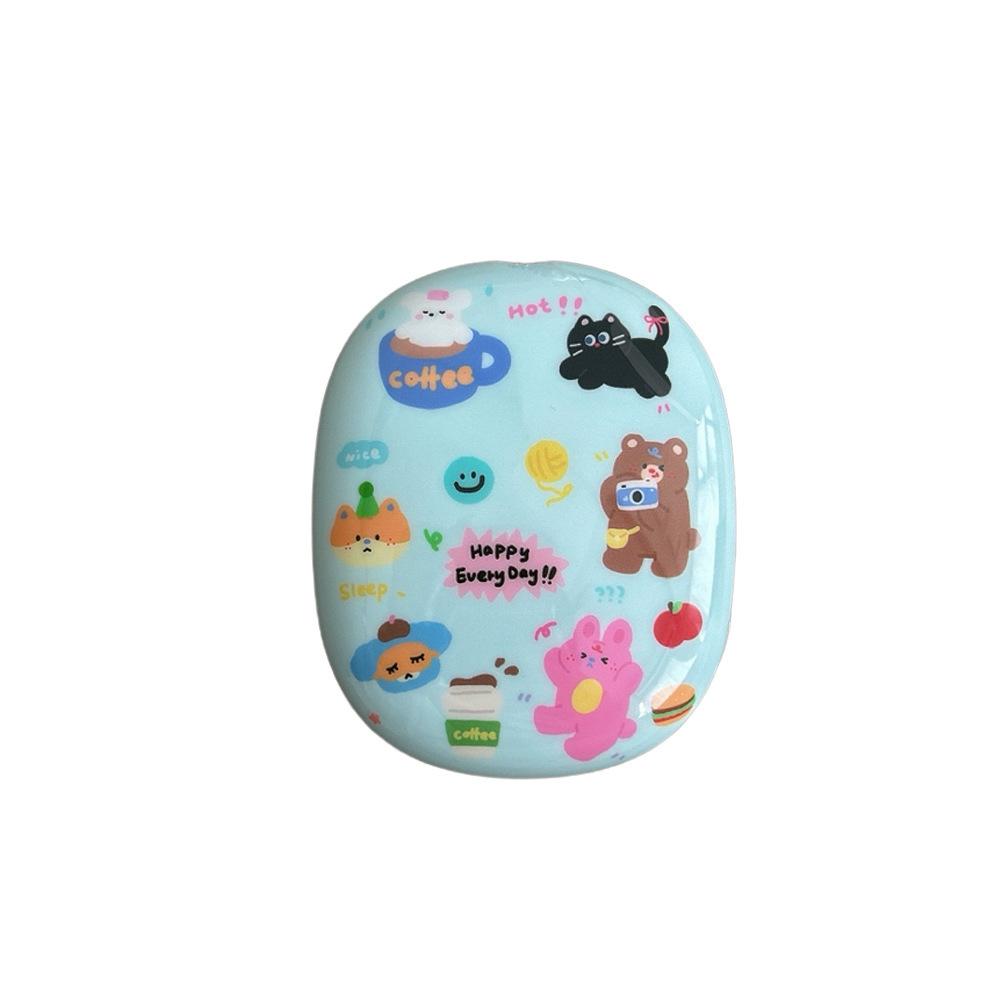 Cartoon Photo Bear for AirPods Max Protective Cover Apple Headgear Earmuff Earphone Case