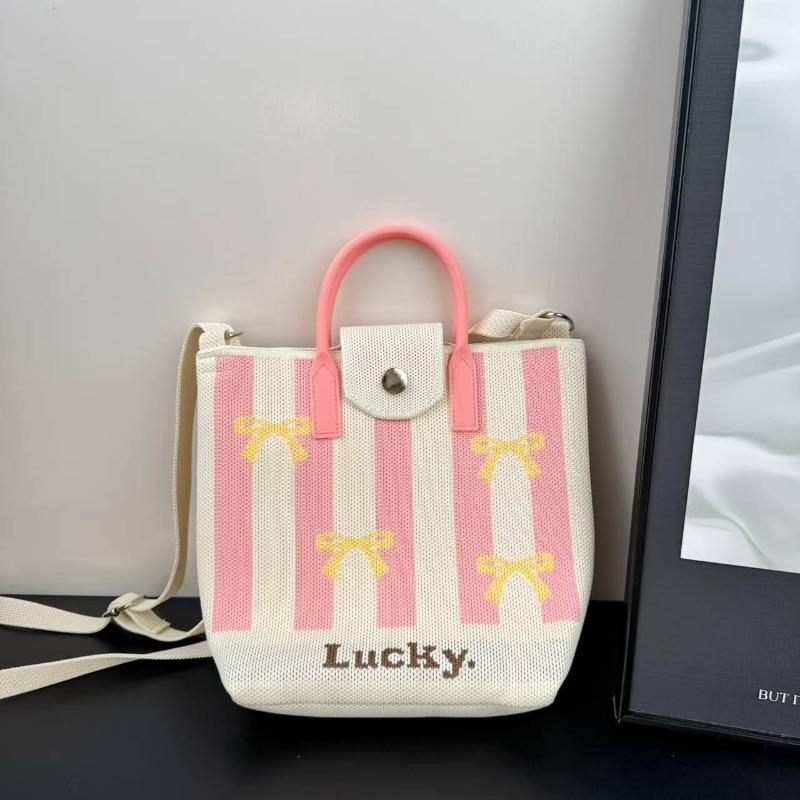 Premium new cute cartoon knitted mobile phone bag adjustable messenger handbag niche versatile dopamine bag