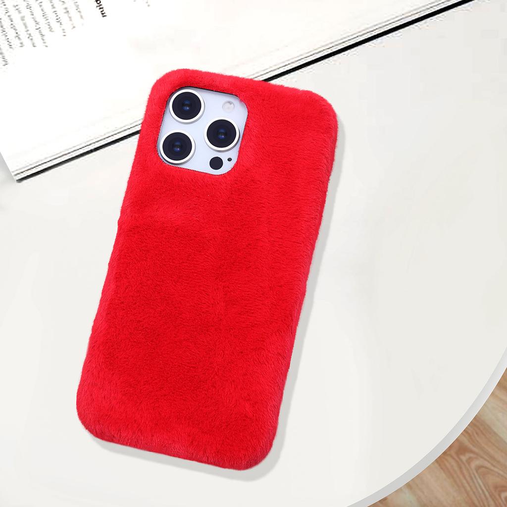 Fashionable jade fox velvet Suitable for iphone11.12.13.14.15.16Pro Max simple and generous single case Protective Cover